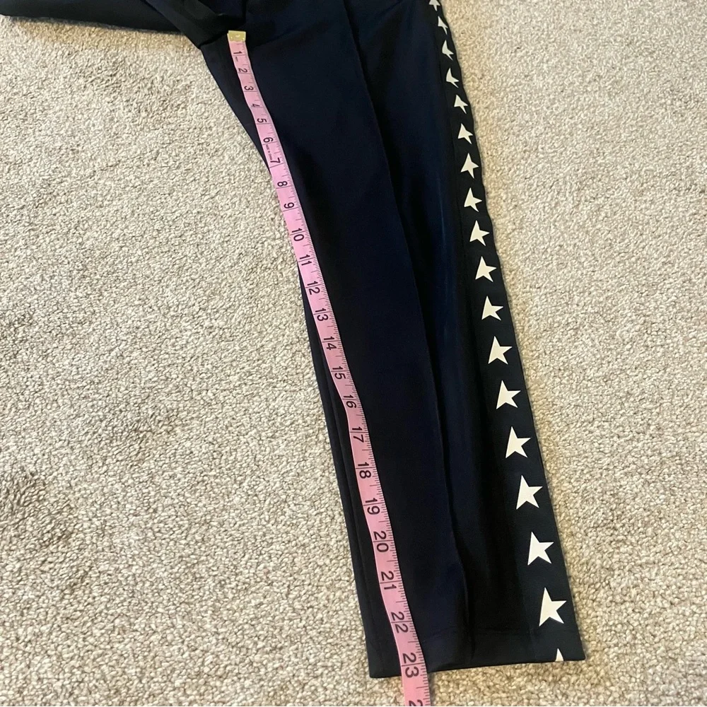 Golden‎ Goose Black Pleated Pull On Star Pants Size 10